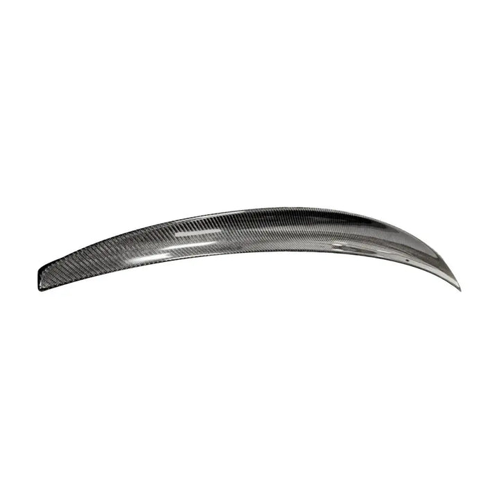 Audi A4 B9 S-Line / S4 Sedan Carbon Fiber Rear Trunk Boot Spoiler Wing Lip 2022 - 2024