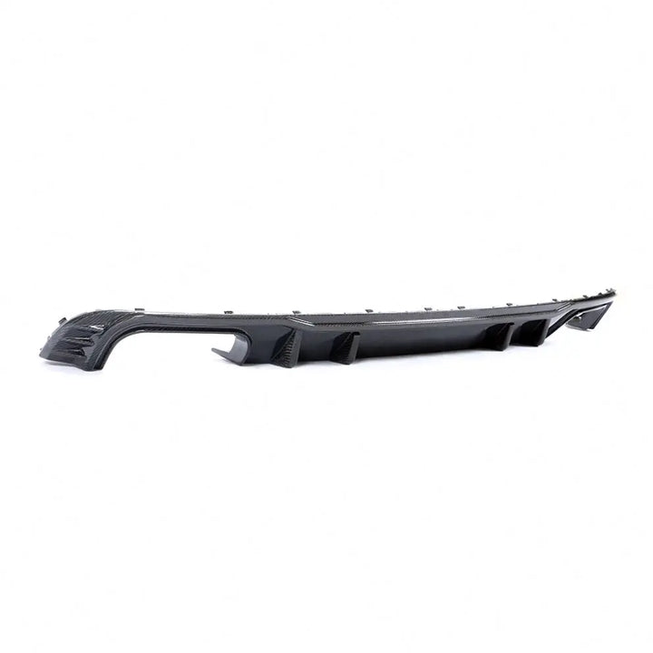 Audi A4 B9 S-Line / S4 B9 Sedan Carbon Fiber Sport Rear Bumper Lip 2017 - 2019