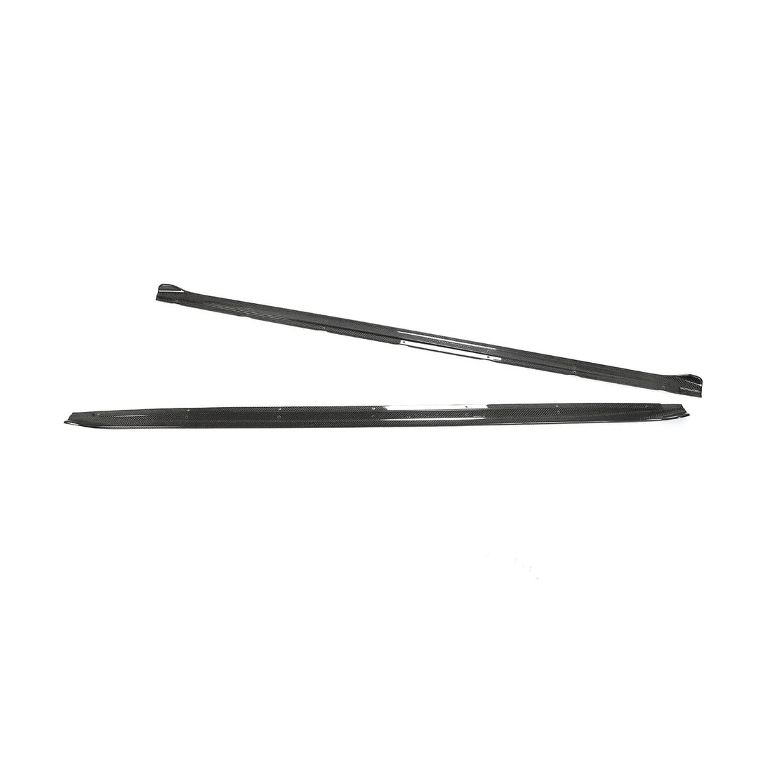 Audi S3 8Y Sedan (2021-2022) Carbon Fiber Side Skirt Extensions – Premium Plus Aero Splitters