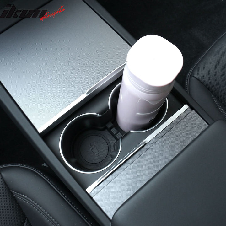 2024 Tesla Model 3 Highland Center Console Cup Cushion Holder Pad TPE