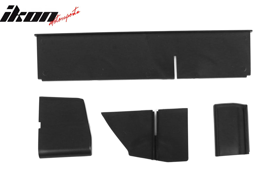 2022-2024 Tesla Model Y Black Glove Compartment Storage Organizer PP