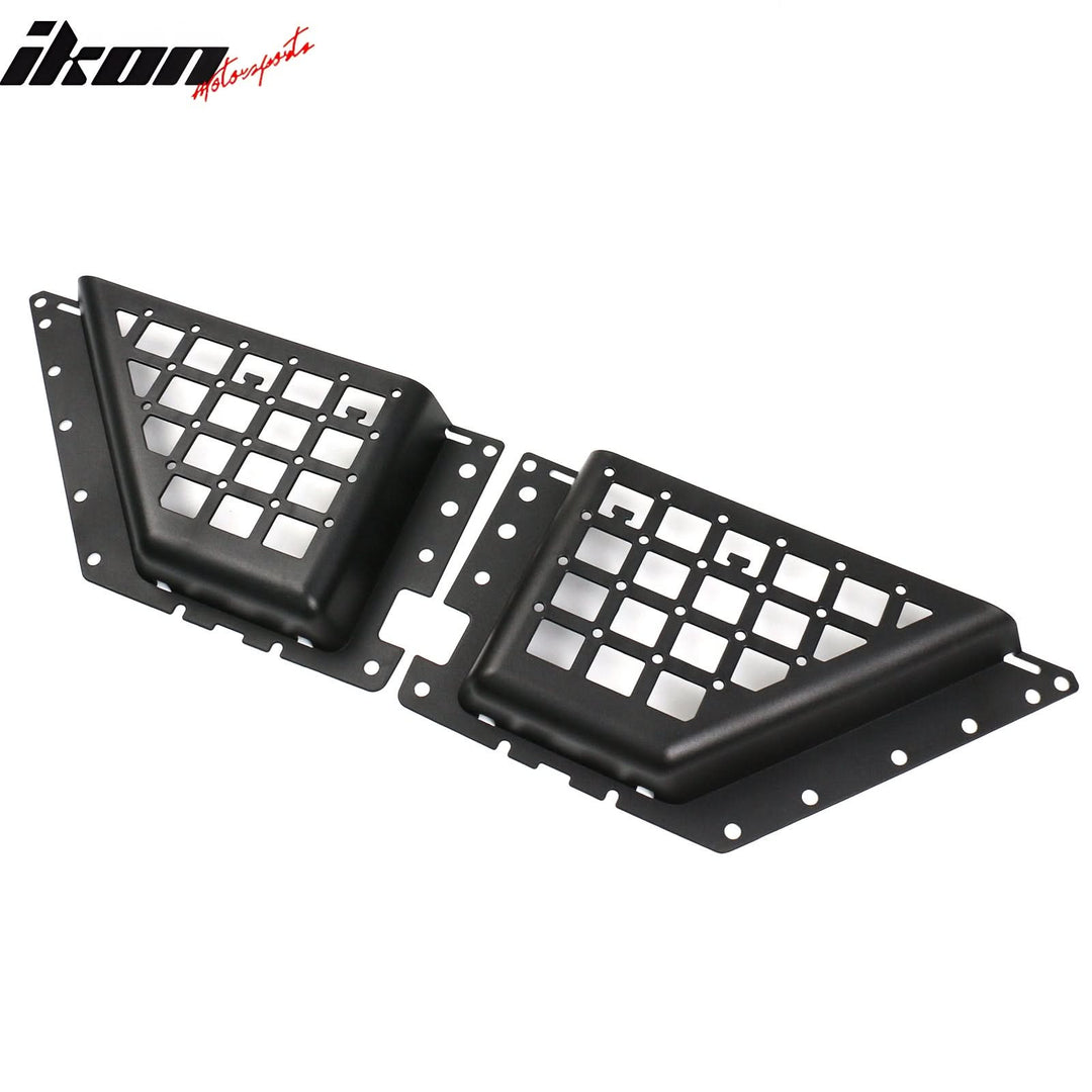 2021-2025 Ford Bronco 2/4 Door Black Front Door Storage Box ABS 2PCS