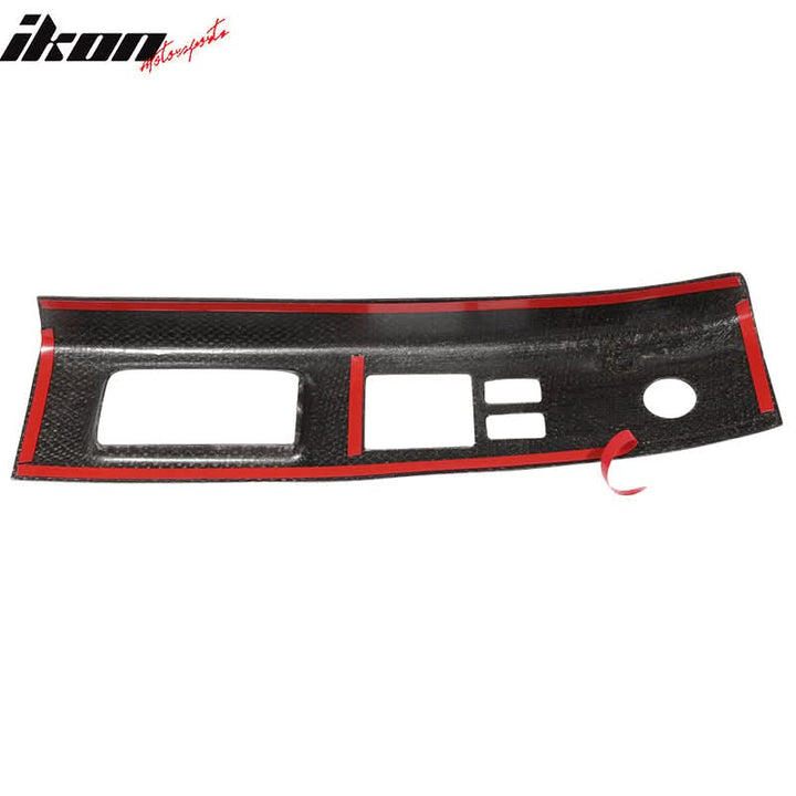 2003-2005Â Nissan 350Z Interior Door Switch Trim Covers Carbon Fiber