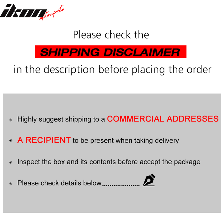 2007-2013 BMW E92 E93 M3 Style Single Exhaust Rear Bumper Cover