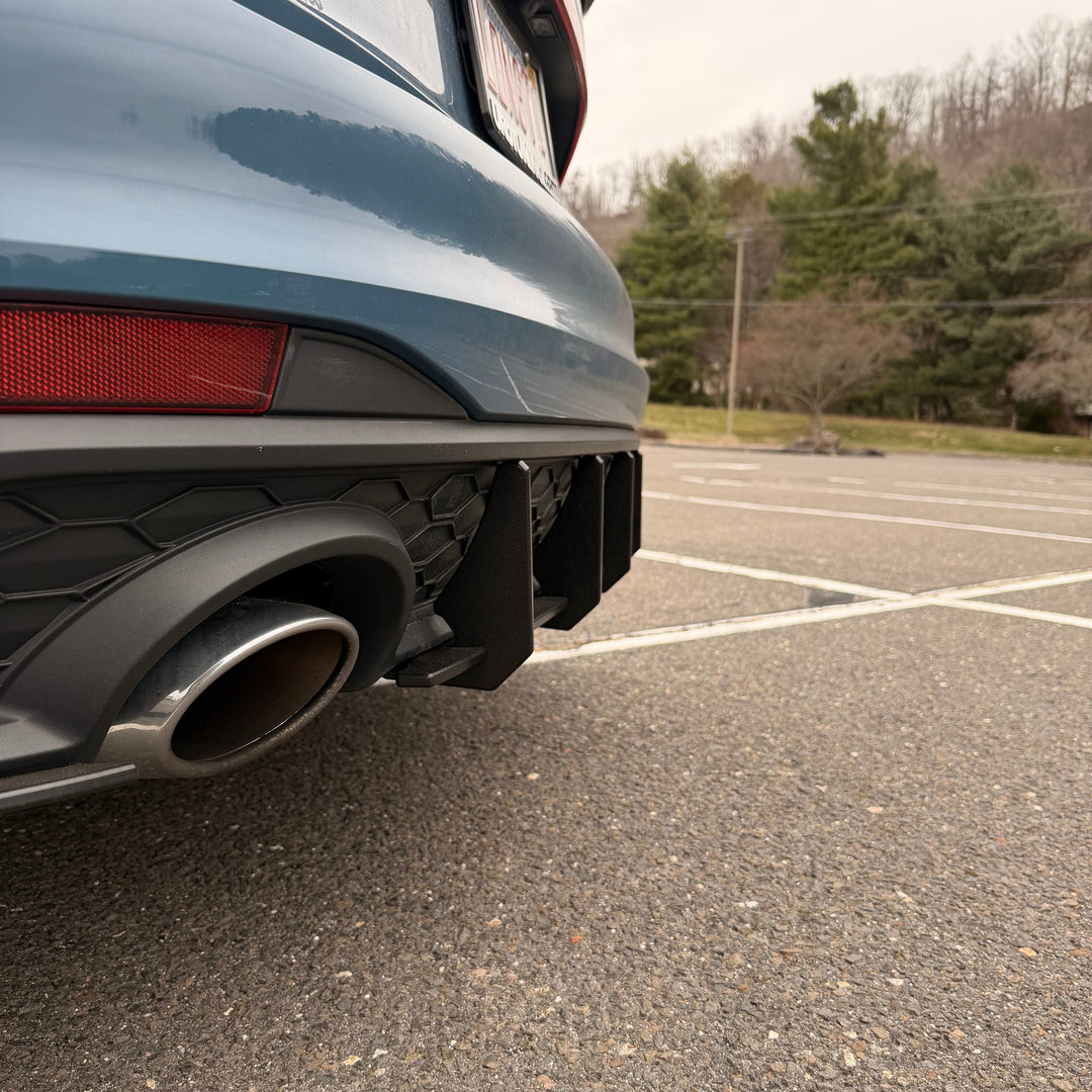 Rear Diffuser for MK7.5 Facelift GLI (2022 - 2025)
