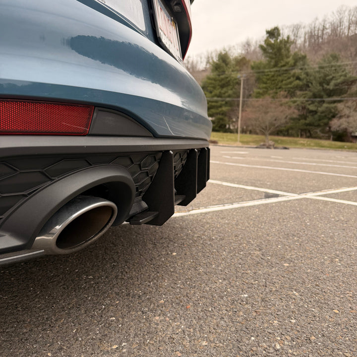 Rear Diffuser for MK7.5 Facelift GLI (2022 - 2025)