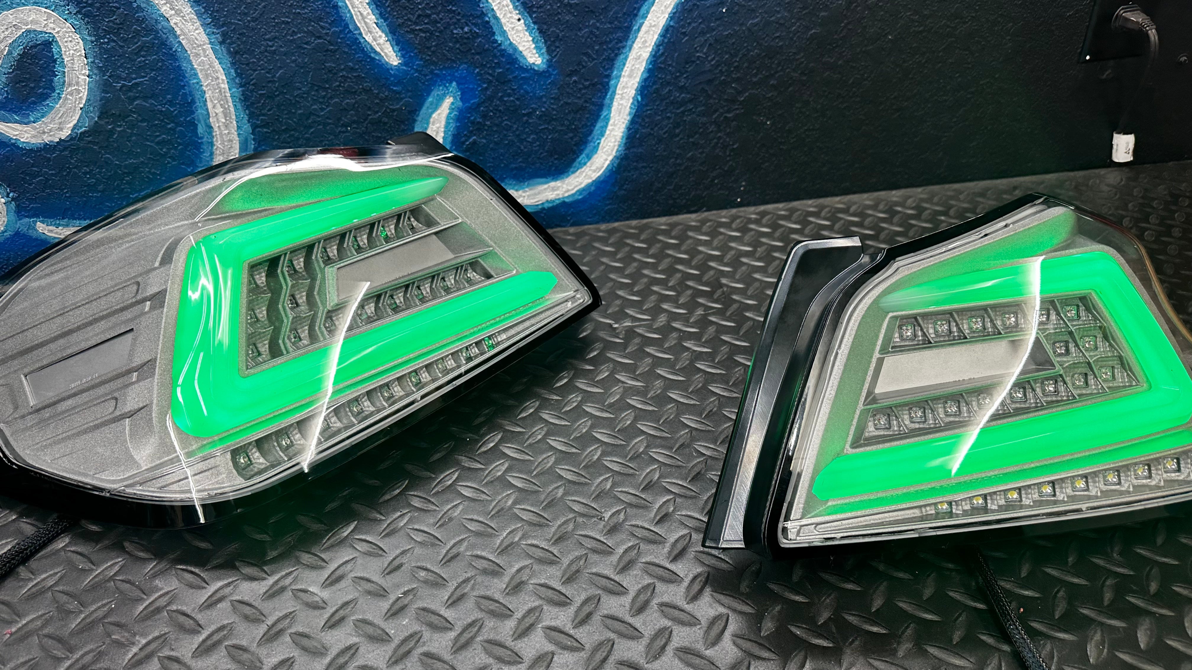 NTXGlow Clear Color Shifting Spec D Tail Lights (2015-2021 Subaru