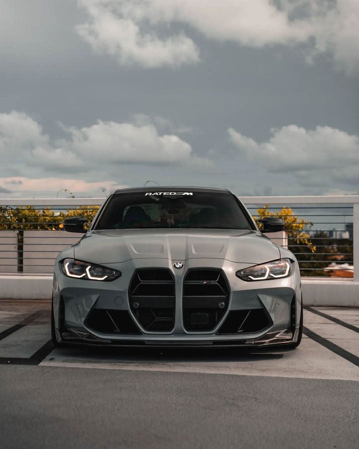 BMW 3 Series M3 G80 M4 G82 CSL Style Carbon Fiber Front Grille (2021 - 2023)