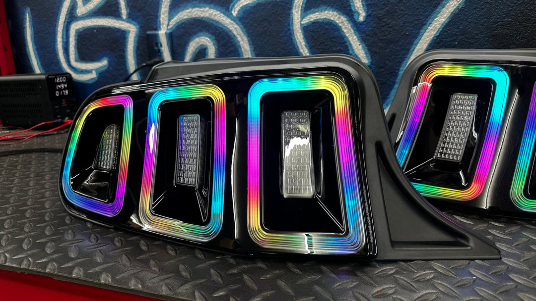 NTXGlow RGB Tail Lights (2010-2014 Ford Mustang)