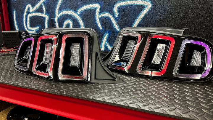 NTXGlow RGB Tail Lights (2010-2014 Ford Mustang)