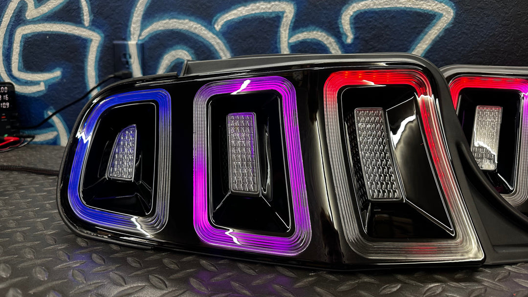 NTXGlow RGB Tail Lights (2010-2014 Ford Mustang)