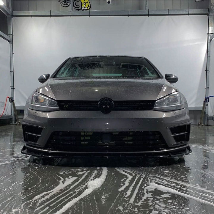 VW Golf 7 - Base, GTI, R - Gloss Black Aftermarket Emblem Set (2012-2017)