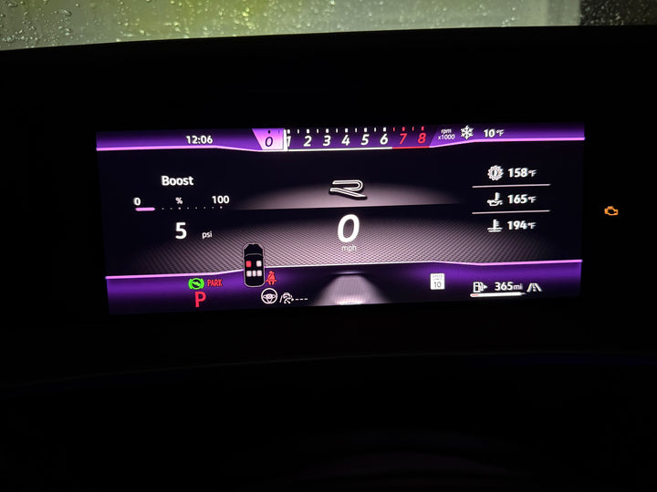 MK3 Tiguan Dashboard Revamp Coding
