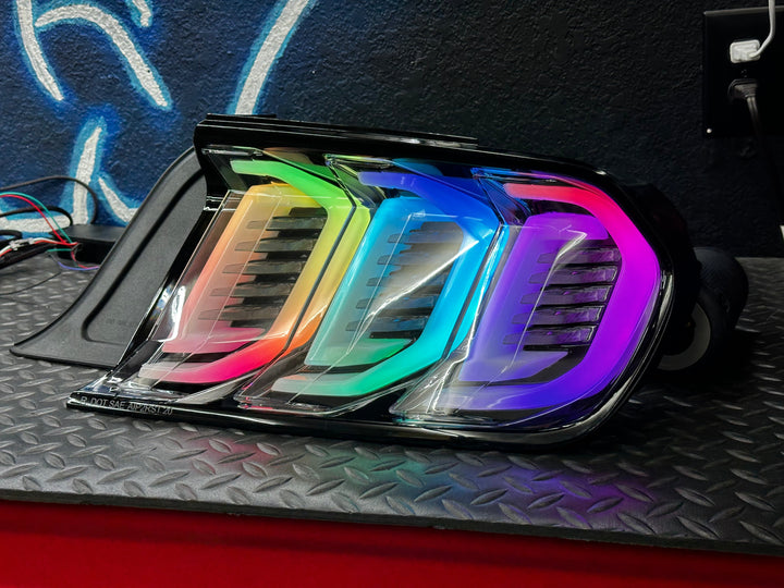 NTXGLOW RGB tail lights (2015 - 2023 Ford Mustang)