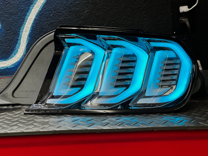 NTXGLOW RGB tail lights (2015 - 2023 Ford Mustang)
