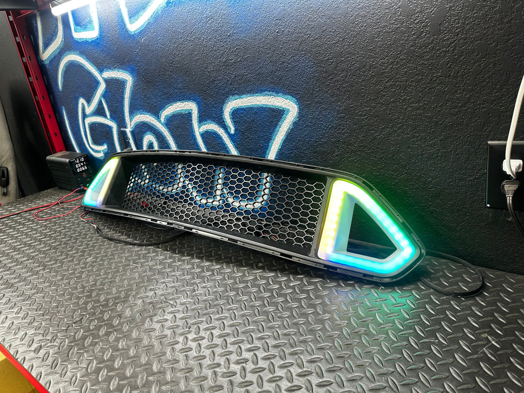 NTXGLOW RGB led grill (2018 - 2021 Ford Mustang)