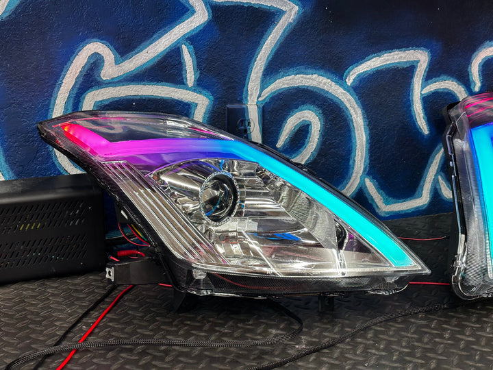 NTXGLOW RGB headlights (2006 - 2009 Nissan 350z)