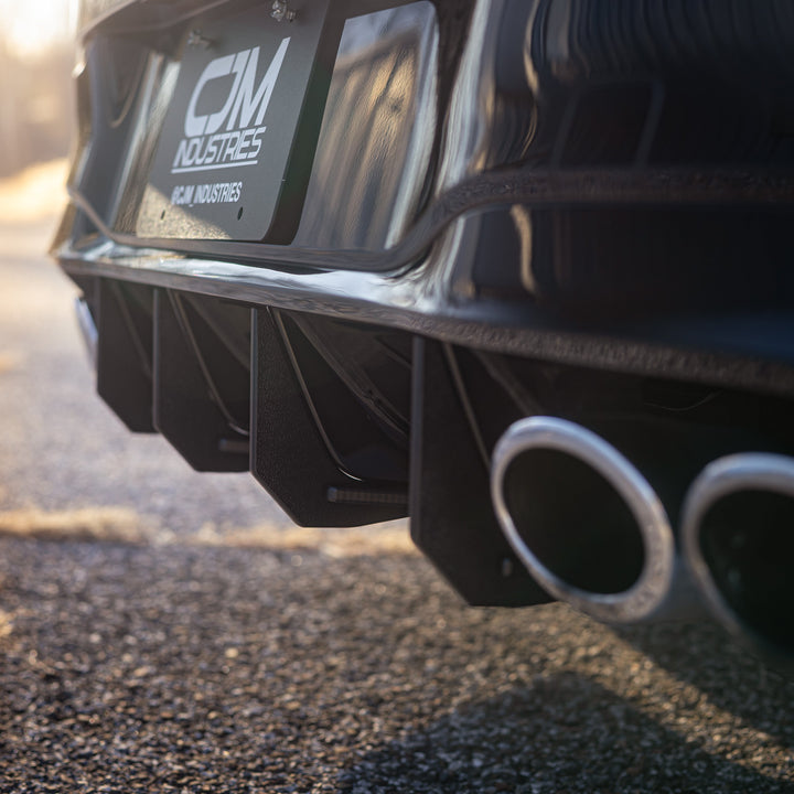 Rear Diffuser for MK8 Golf R (2022 - 2024)