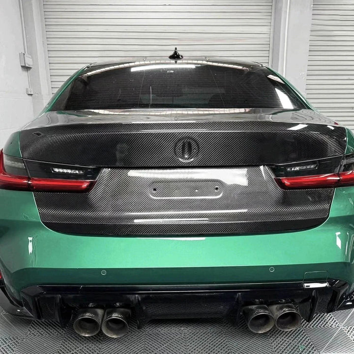 BMW 3 Series G80 M3 OEM Style Carbon Fiber Trunk (2019+)