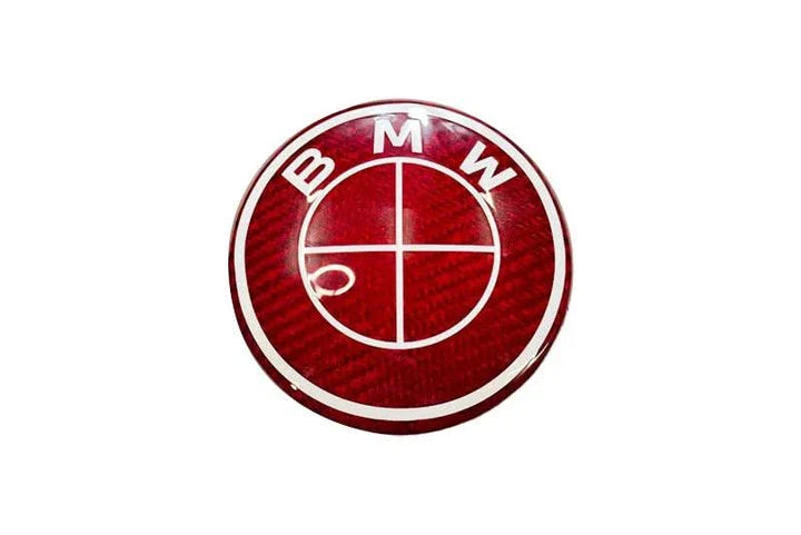 BMW Roundel Emblem Covers - Full Carbon Fiber