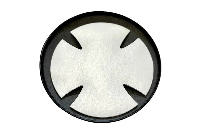 BMW Roundel Emblem Covers - Full Carbon Fiber K2 Style