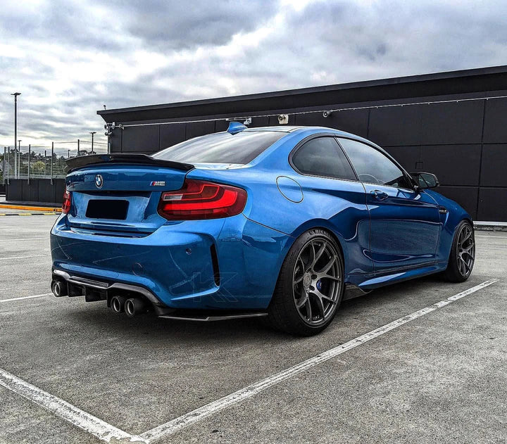 BMW 2 Series M2 F87 MTC Design Carbon Fiber Diffuser (2014 - 2021)