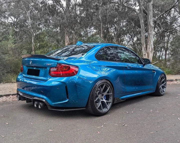 BMW 2 Series M2 F87 MTC Design Carbon Fiber Diffuser (2014 - 2021)