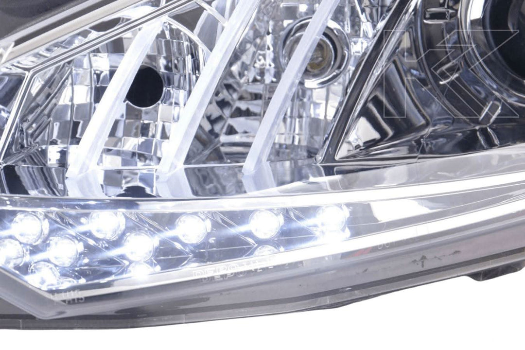 Volkswagen Golf 6 Chrome DRL Headlights (2008 - 2014)