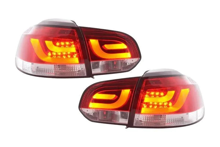 VW Golf Mk6 GTI LED Bar Red Tail Lights V1 (2008-2014)