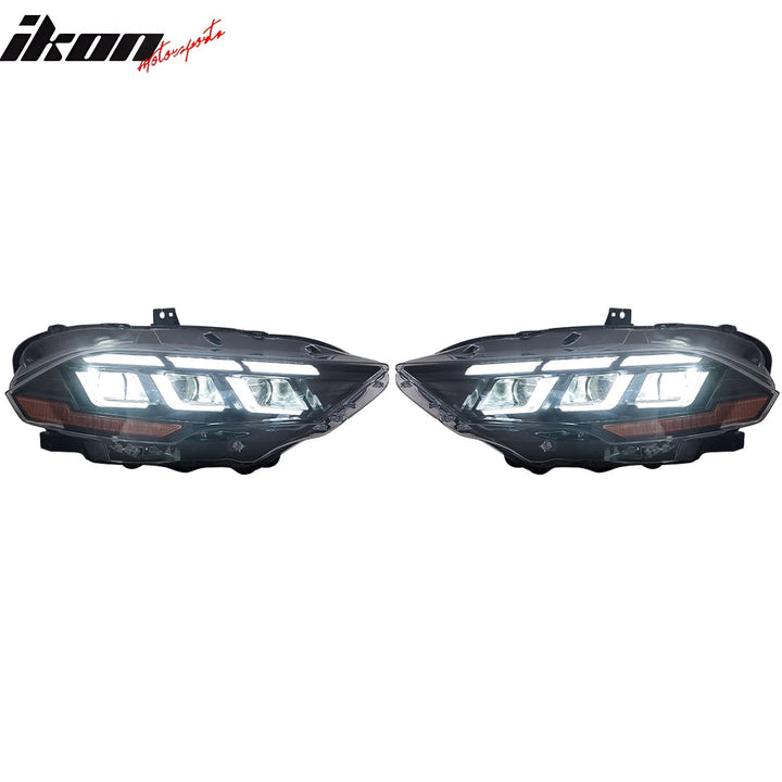 2018-2023 Ford Mustang EcoBoost GT V6 2024 Style Switchback Headlights