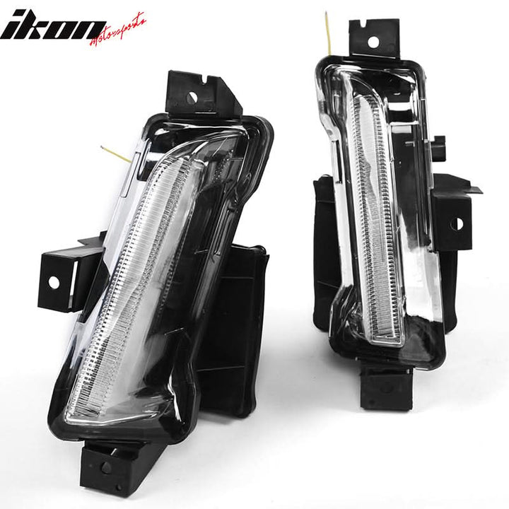 2014-2015 Chevy Camaro 1LE Style Front Bumper Cover w/ Amber Fog Light