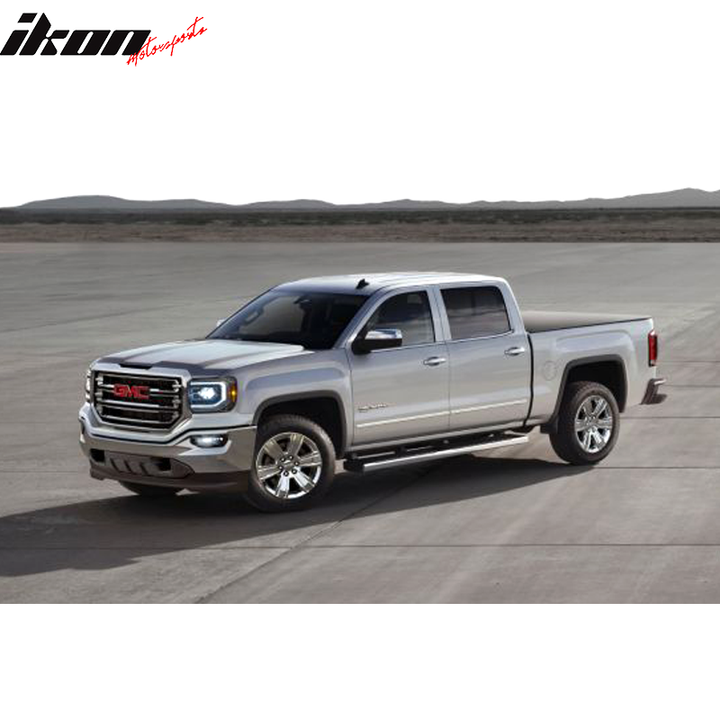 2016-2019 Sierra 1500& Silverado 1500 Clear Lens Fog Lights Pair ABS