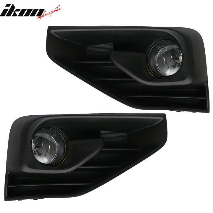 Fits 17-18 Nissan Pathfinder OE Clean Foglamps With Black Foglight Kit