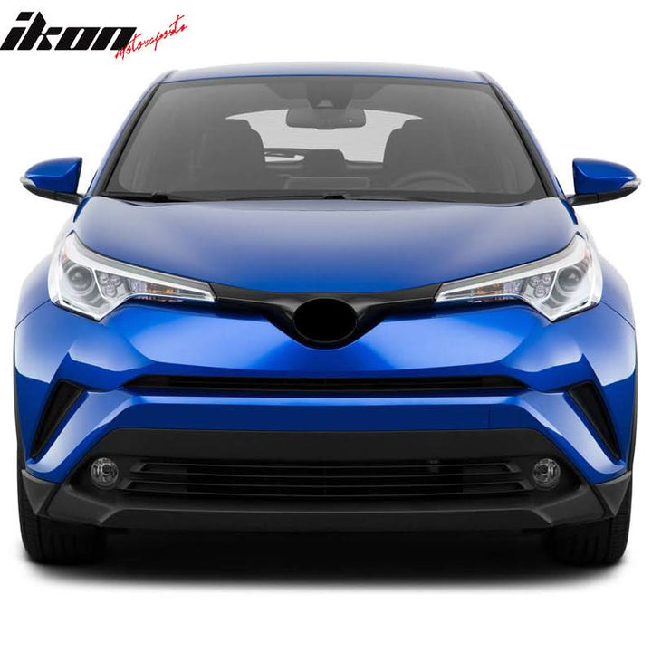 2017-2019 Toyota C-HR Black Housing Clear Lens Fog Lights Kit ABS