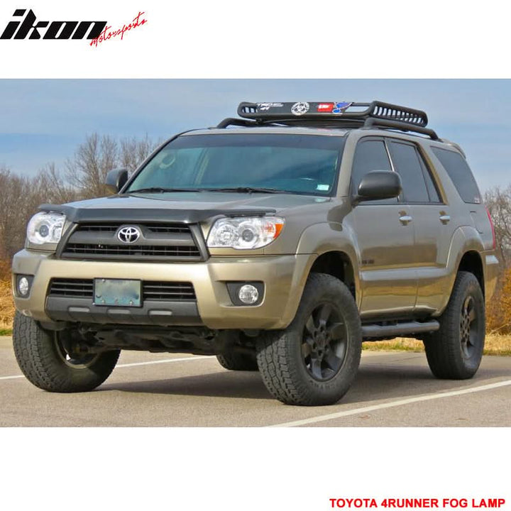 Fits 06-09 Toyota 4Runner Front Fog Light Lamp 9006 12V 51W Clear Lens