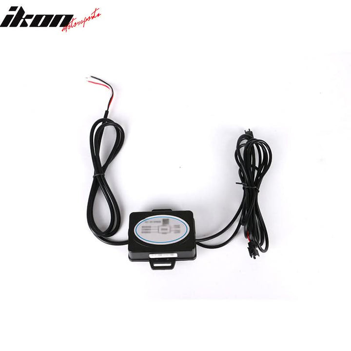 2016-2017 Subaru Crosstrek XV White DRL LED Fog Light Pair ABS