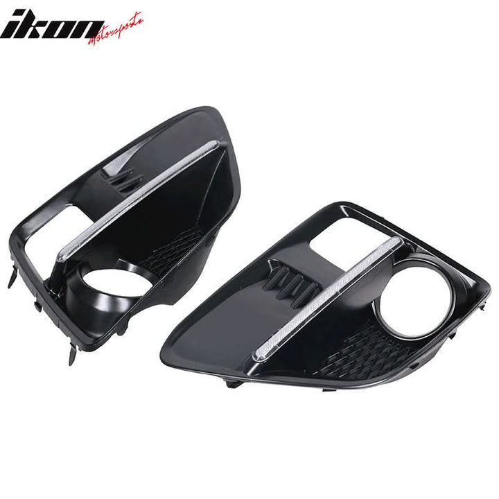 2015-2017Â Subaru WRX Sti White DRL & Amber Switchback Fog Light Covers