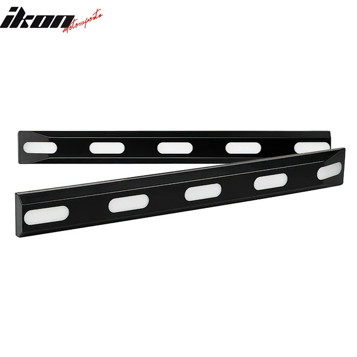 2021-2025 Ford Bronco 2/4 Door Front Bumper Grille Lights Black