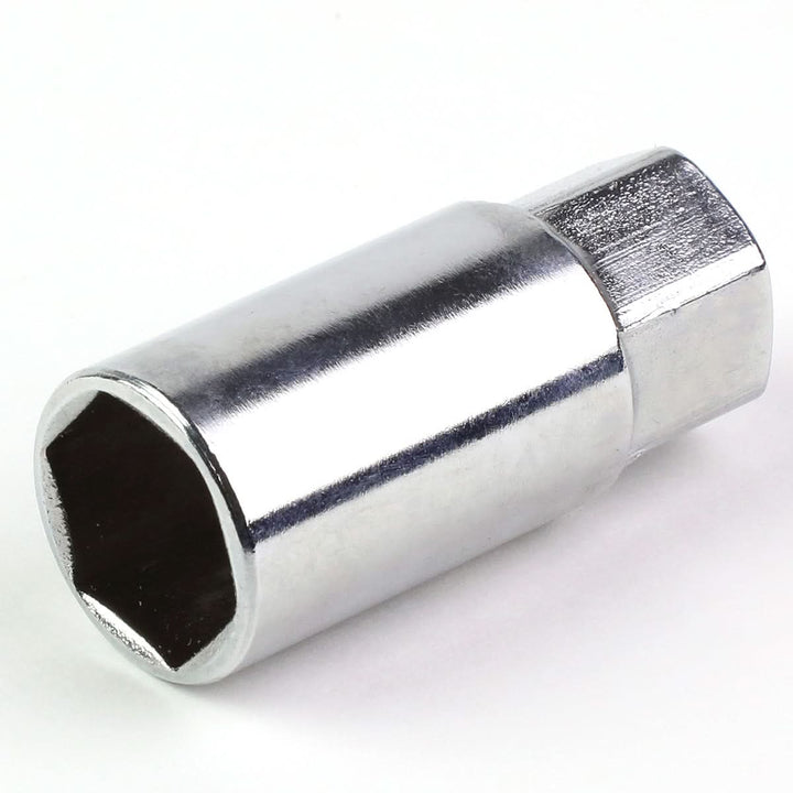 Universal Acorn Style Extended Lug Nuts M12 x 1.5 20pc Blue Aluminum