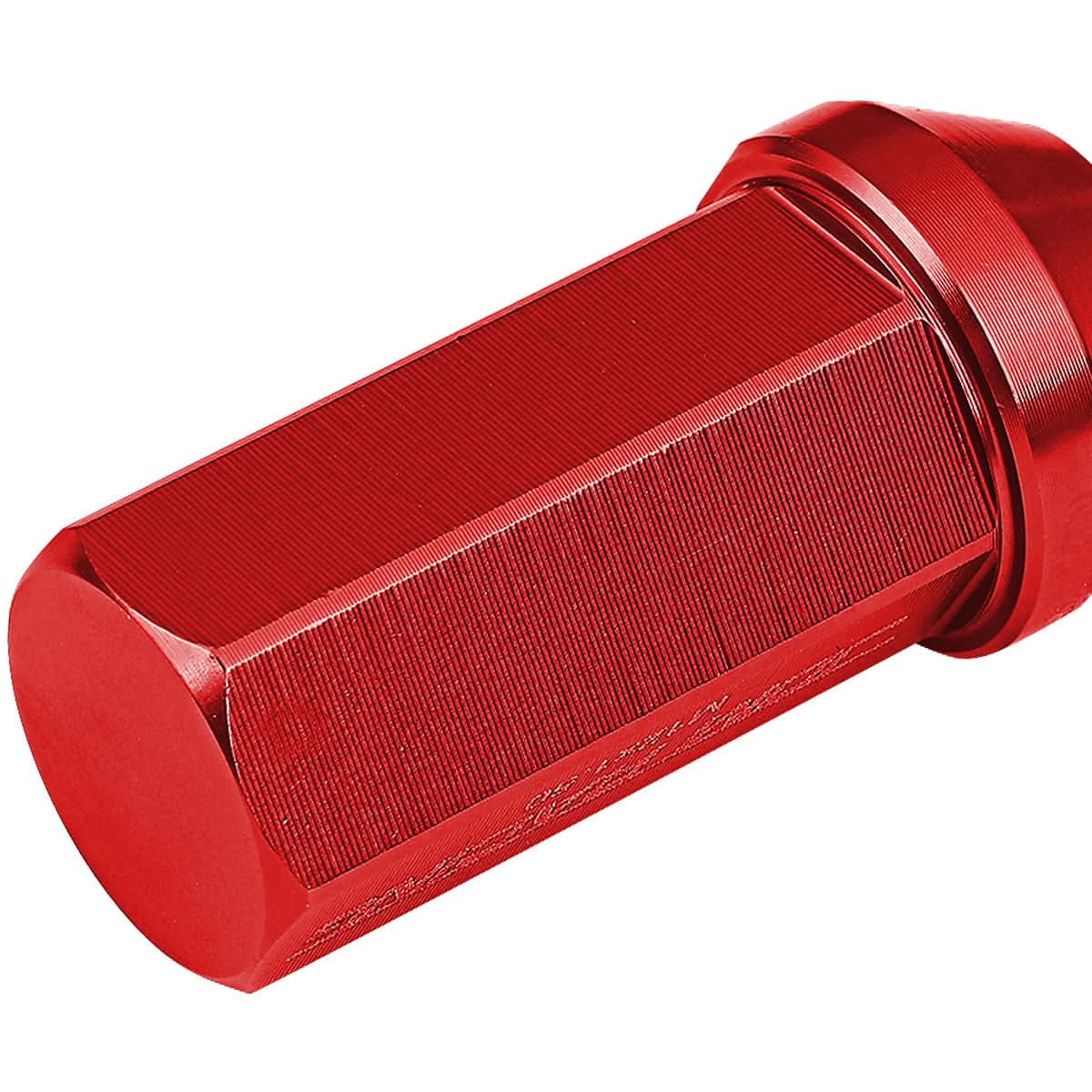 Acorn Style Extended Lug Nuts M12 x 1.5 Red Aluminum 20PCS – ACM