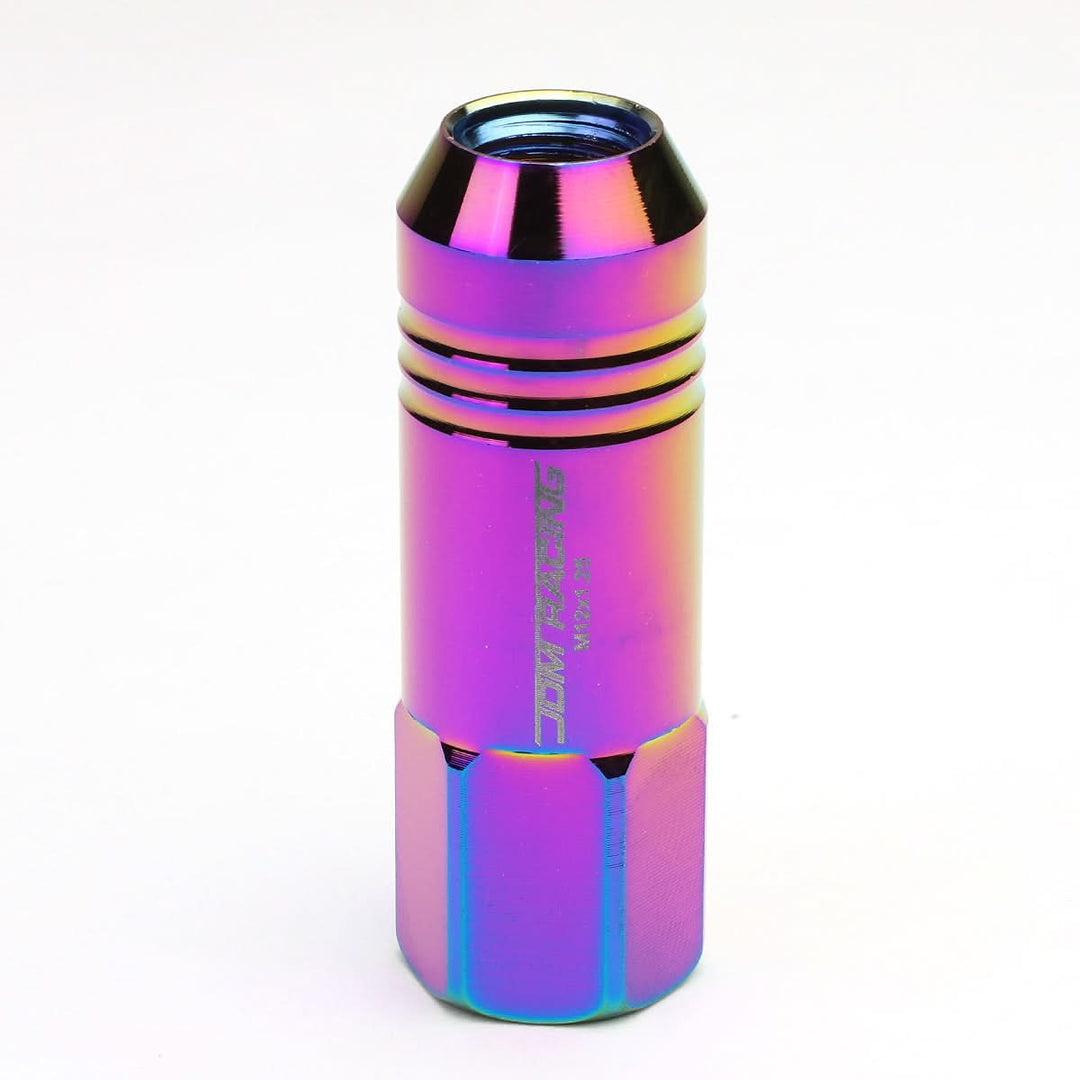 M12 x 1.25 Extended Aluminum Lug Nuts - Neochrome 20pc Kit
