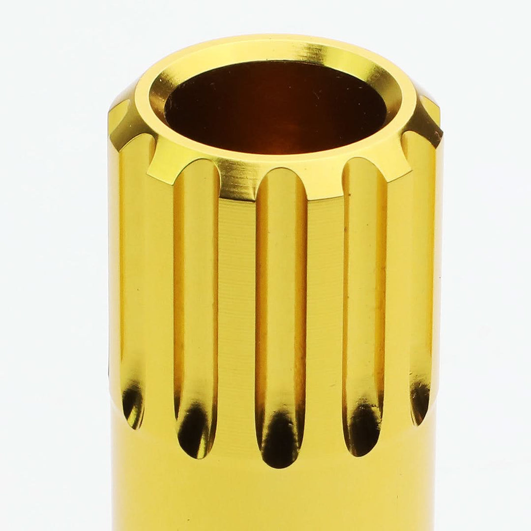 M12 x 1.5 400 Style Extended Lug Nuts with Locks - Aluminum