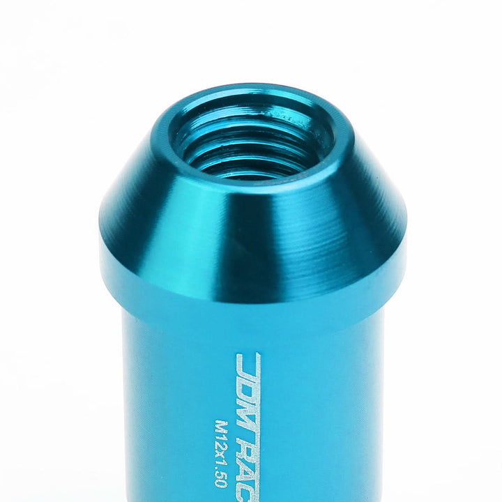 M12 x 1.5 Extended L40 Style Lug Nuts 20pc Set w/ Locks - Aluminum