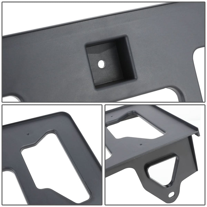 2013-2015 Acura RDX Front License Plate Mounting Bracket - Black