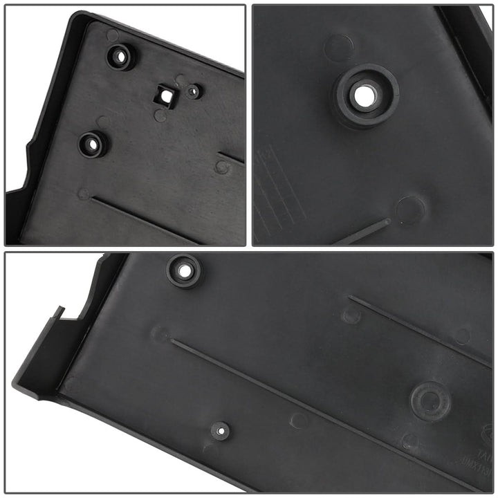 2013-2015 BMW X1 Front License Plate Mounting Bracket - Black