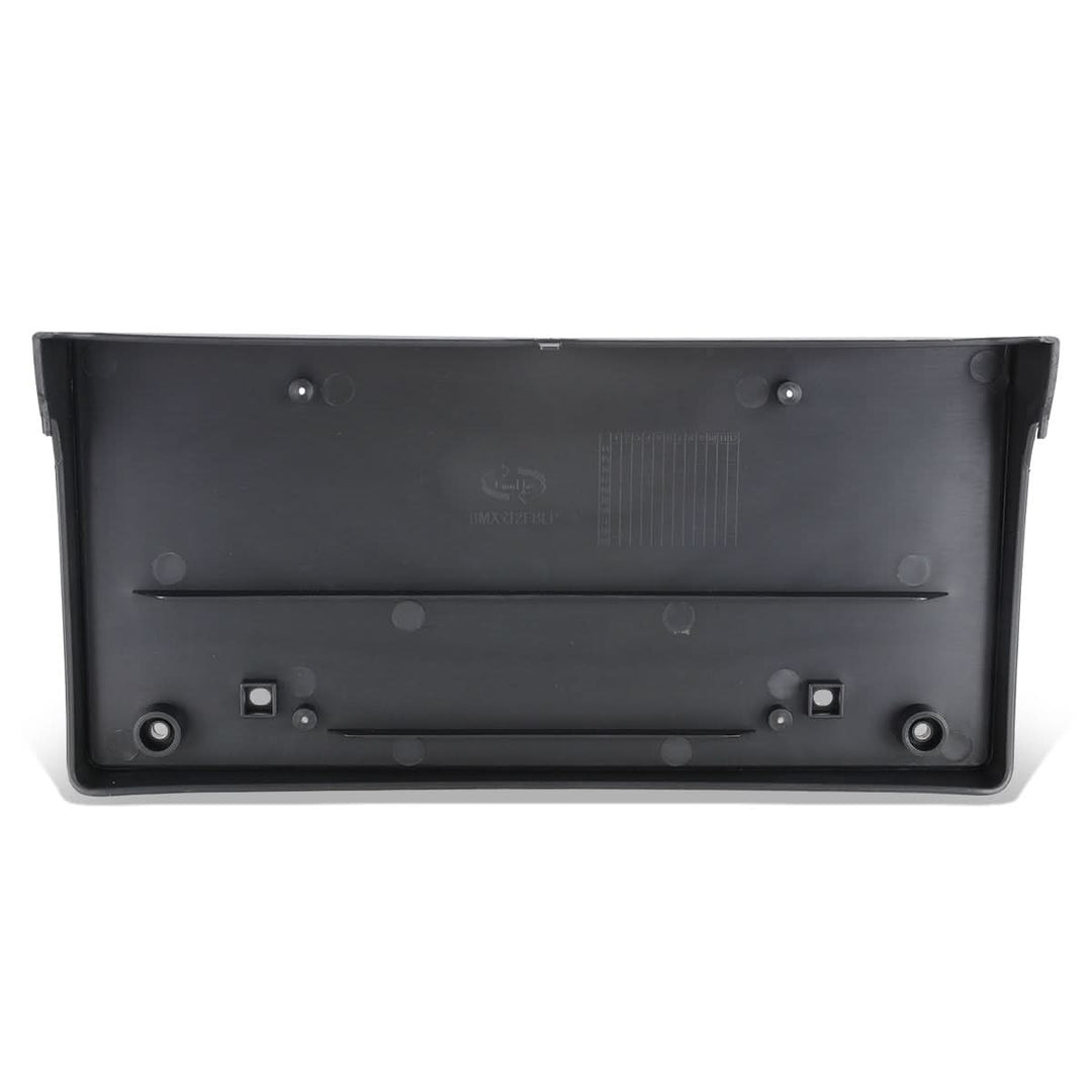2012 BMW X1 Front License Plate Mounting Bracket - Black