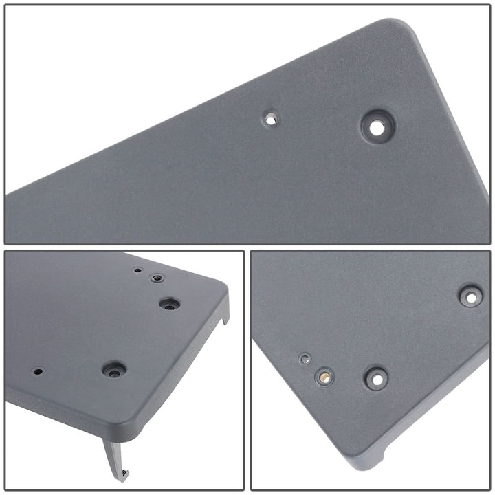 2016-2018 BMW 740i/750i Front License Plate Mounting Bracket Black