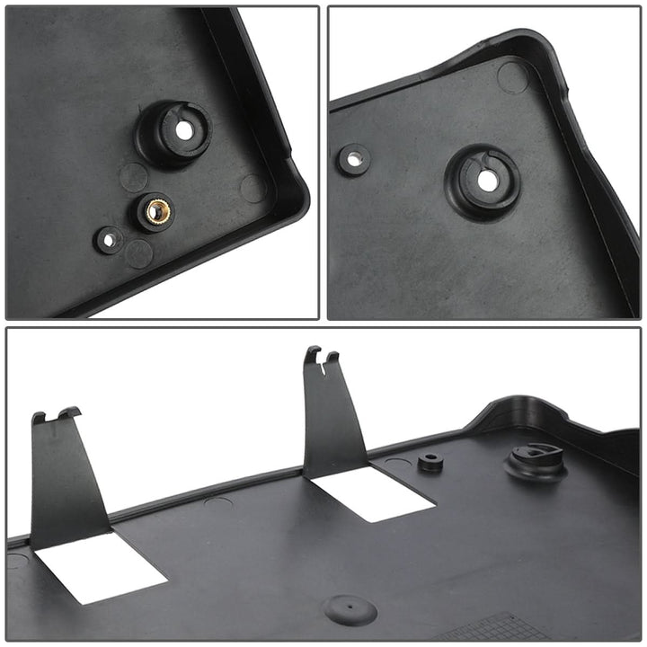 18-21 BMW X3/X4 M Sport Front License Plate Mounting Bracket Black