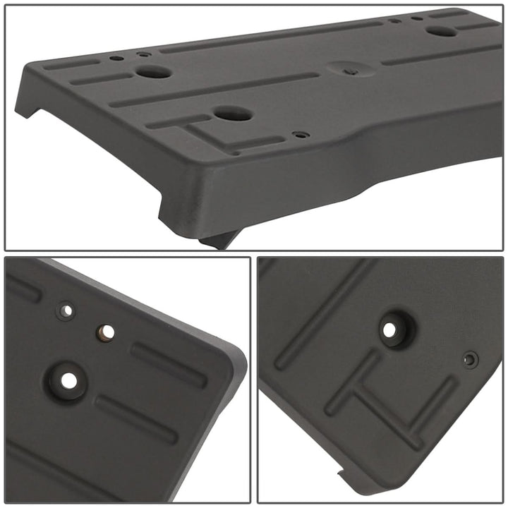 2019-2021 BMW X5 Front License Plate Mounting Bracket - Black