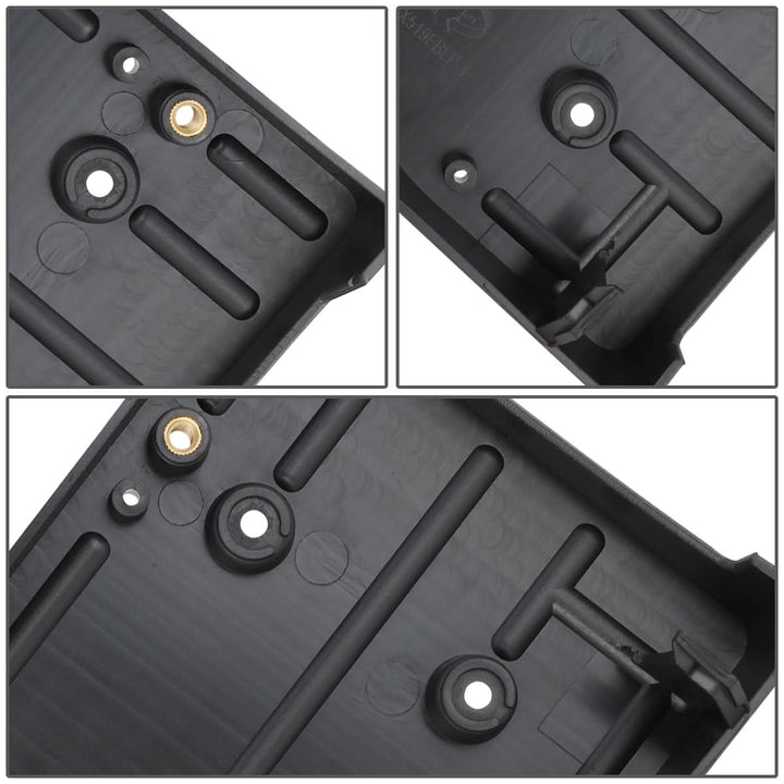 2019-2021 BMW X5 Front License Plate Mounting Bracket - Black